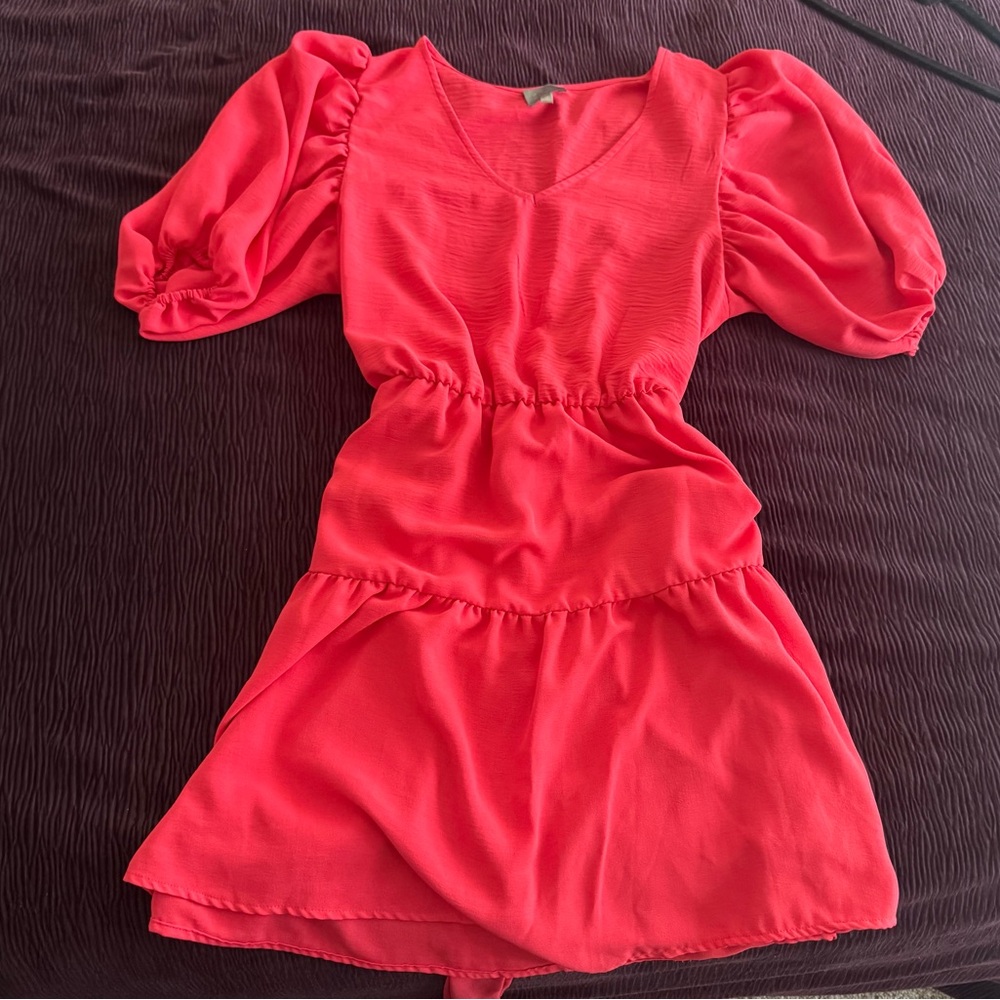 Coral Pink Dress
